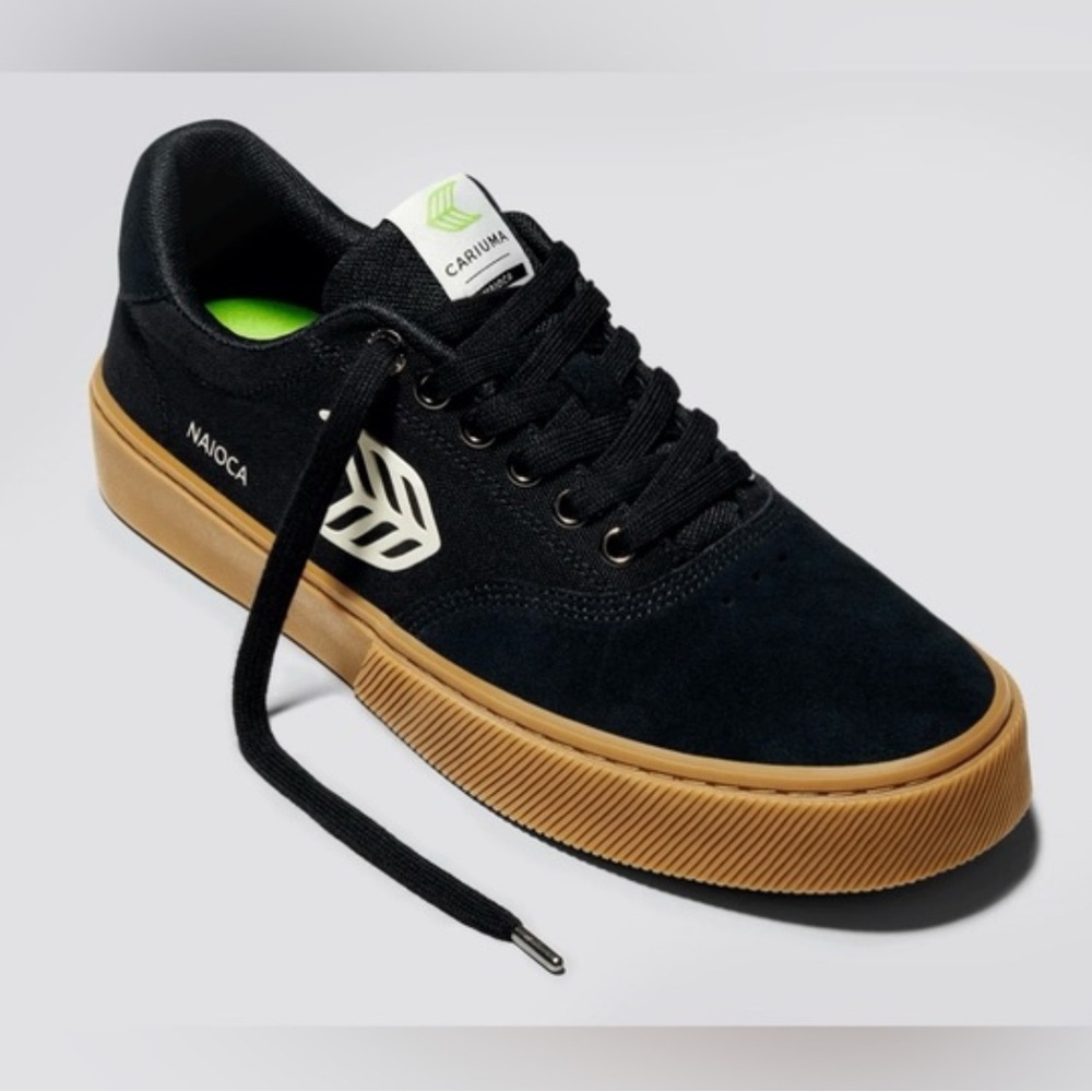 NAIOCA Cariuma Suede Sneaker with Gum Sole. NWT. Size 8